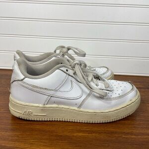 Nike White Air Forces 4Y